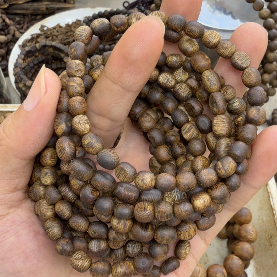 沉香碎屑沉香单圈留疤多样性发一