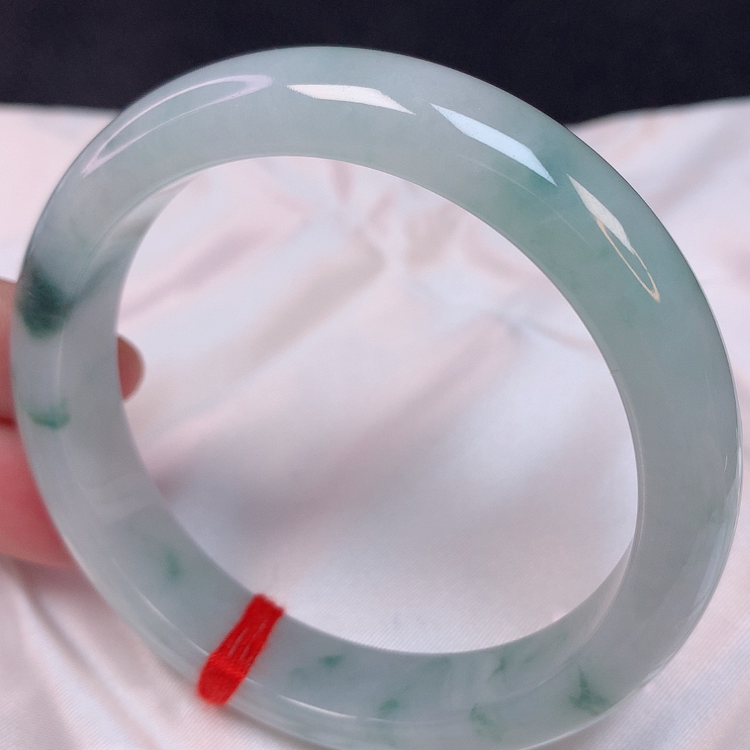 翡翠手镯未镶嵌58 翡翠手镯