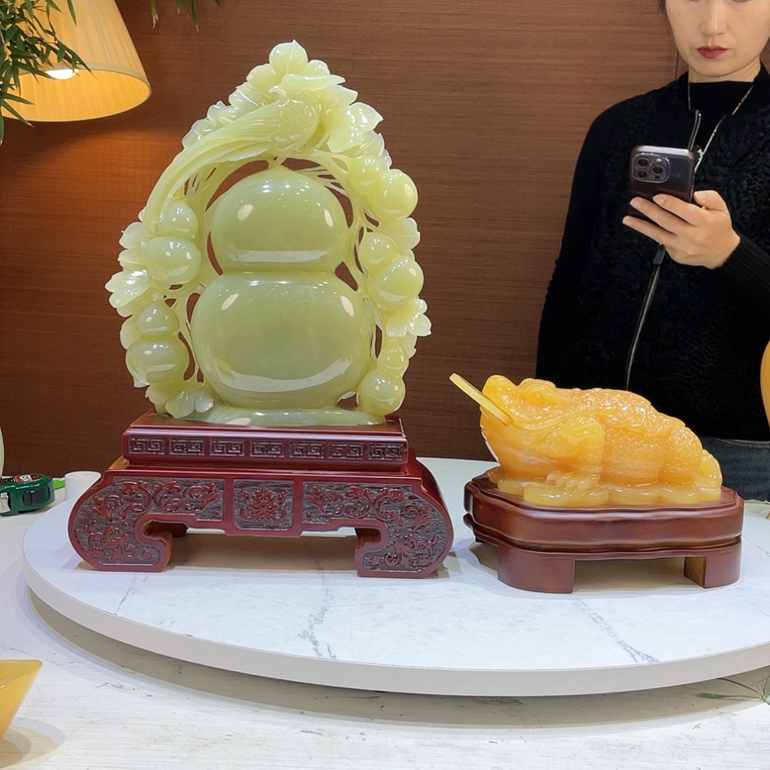 玉精品天然玉石摆件