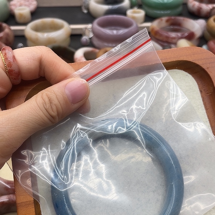石英质玉圈口齐全未镶嵌＆**※