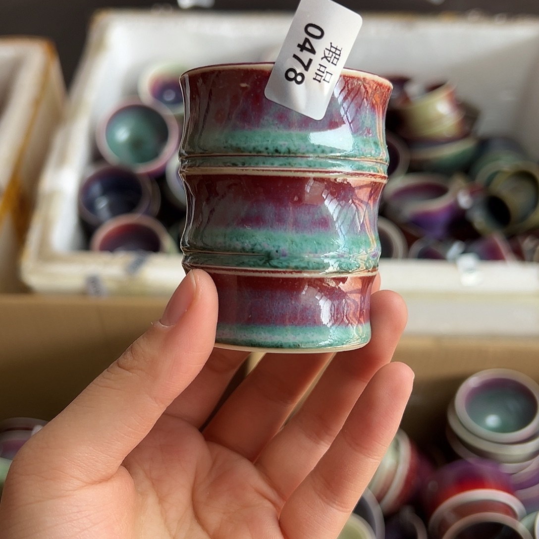 摆件陶窑口自销原矿钧瓷