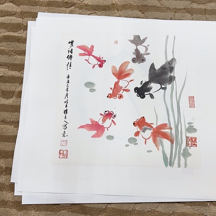 国画花鸟的翅膀和翅膀都35.35