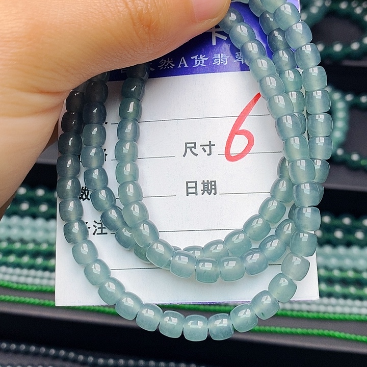 翡翠未镶嵌手链翡翠