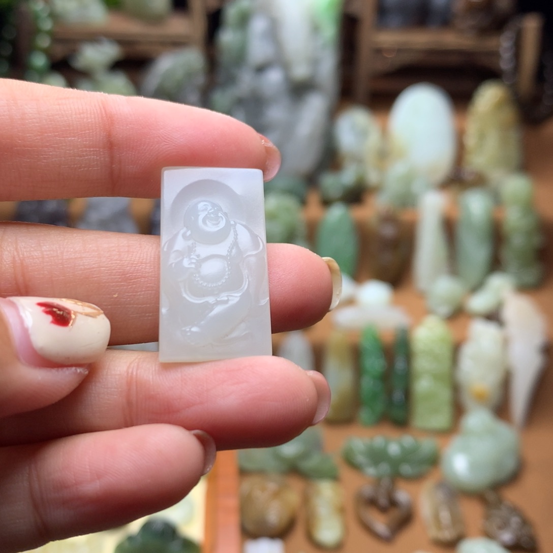 和田玉挂件未镶嵌