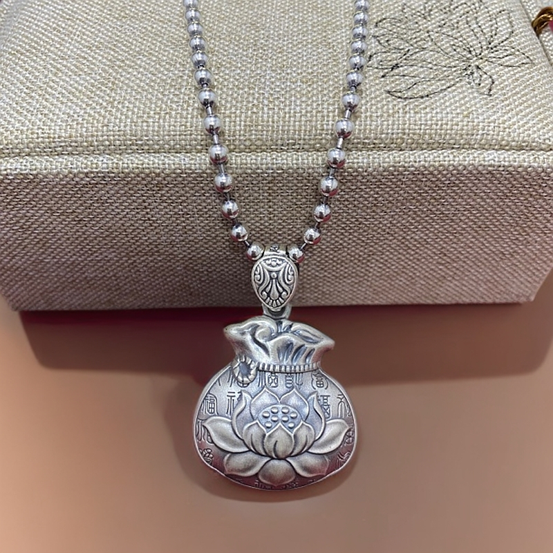 链子925银 《七牌银楼》纯银福袋百搭复古纯手工精美项链