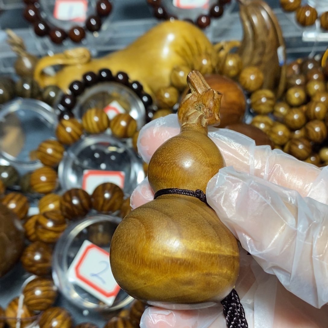 金丝楠胖*木雕工艺品