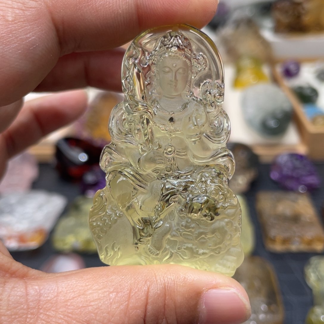 水晶颈饰未镶嵌不***理定制