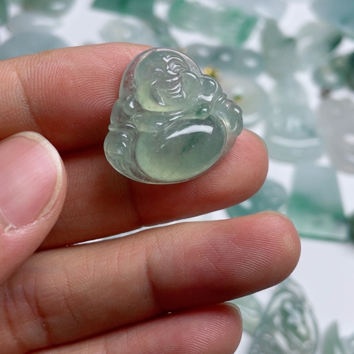 翡翠颈饰未镶嵌⭐翡翠