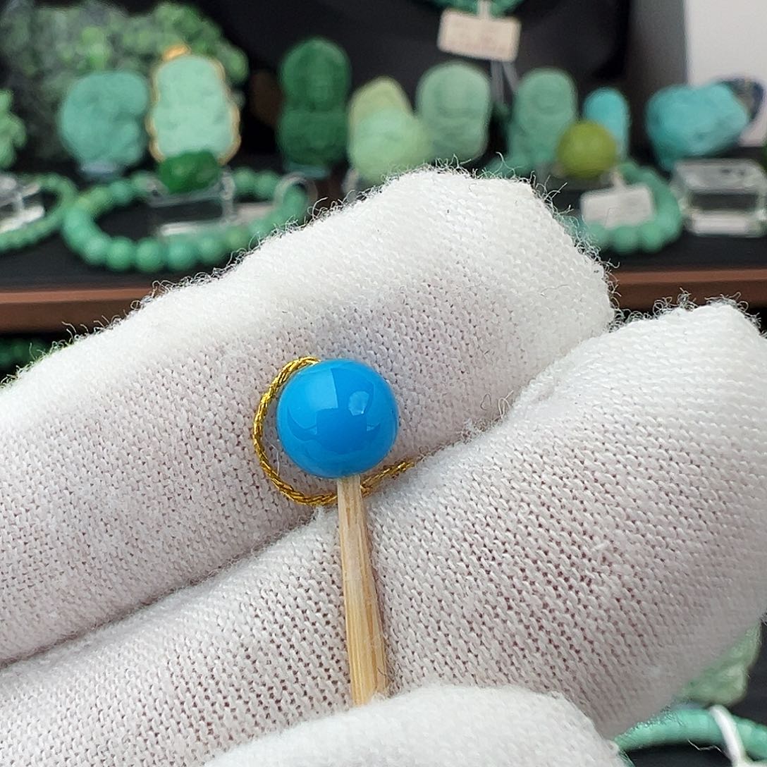 绿松石未镶嵌绿松石主播璐璐