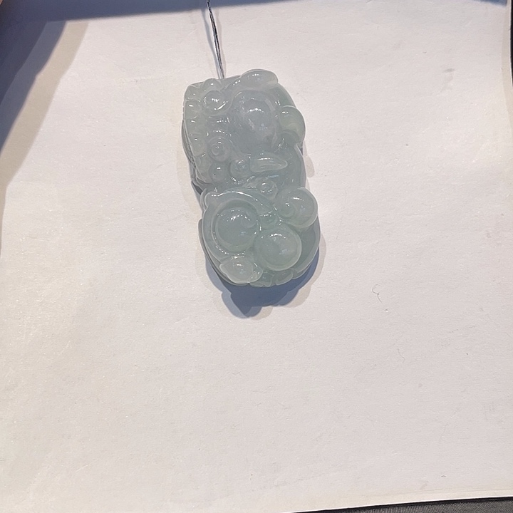 翡翠未镶嵌颈饰翡翠挂件