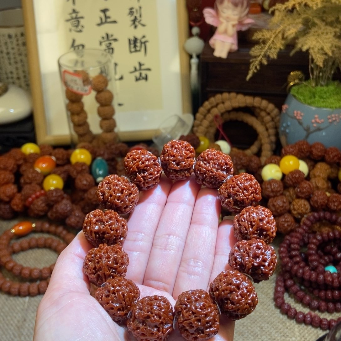 金刚菩提手串205玉化素