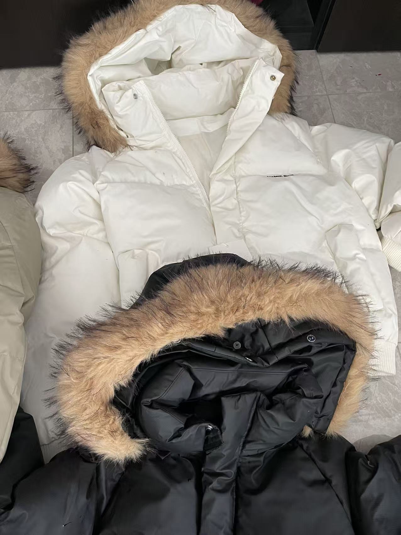 潮牌连帽面包服棉衣男女同款