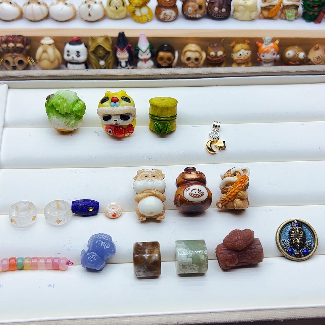 其他鹿骨手工打磨配饰