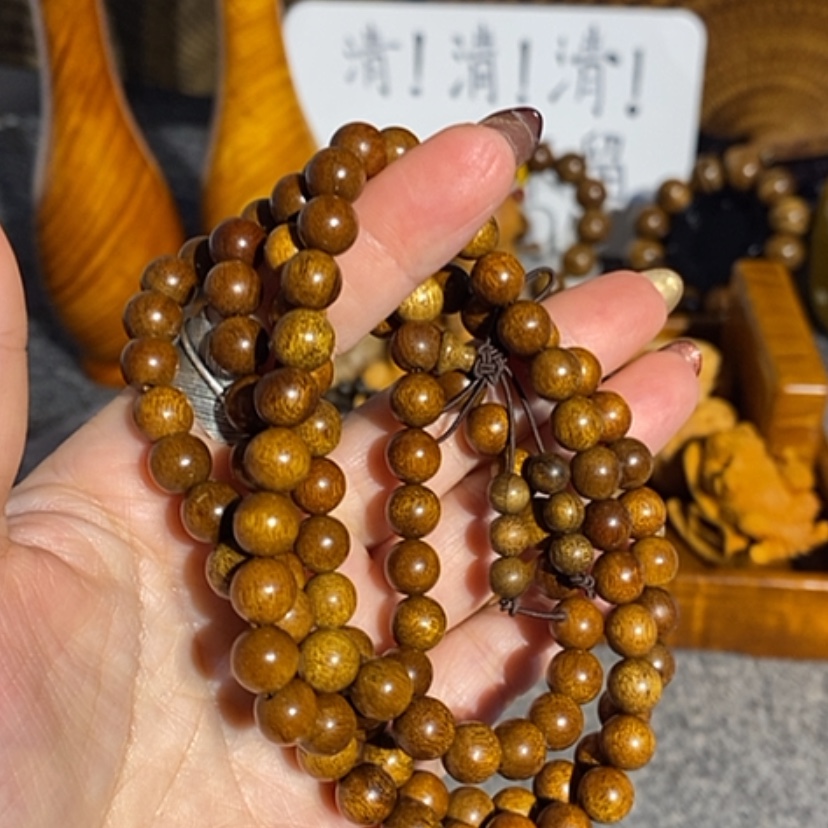 【闪购商品】香榧木金丝楠木手把件