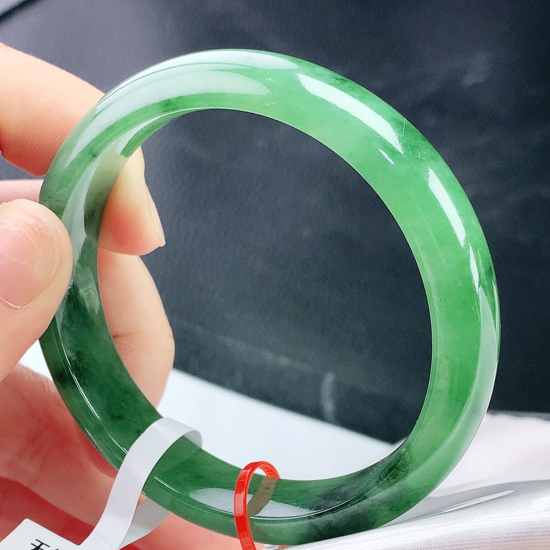 未镶嵌手镯翡翠57圈