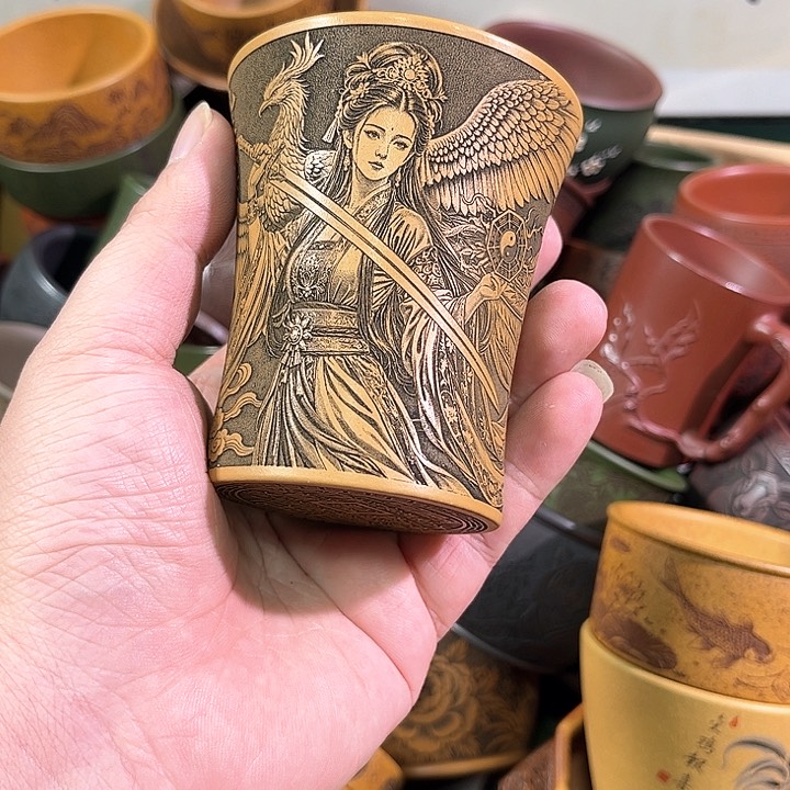 茶杯紫砂全手工紫砂主人杯