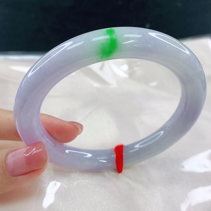 翡翠未镶嵌手镯圈59.2，04032