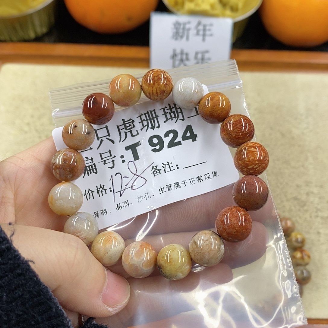 硅化珊瑚（珊瑚玉）1未镶嵌༺****