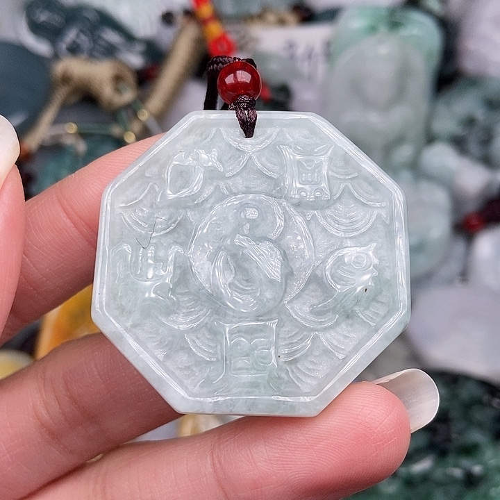 颈饰未镶嵌翡翠翡翠