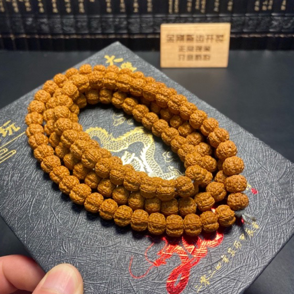 新品发布小金刚菩提手链5号（108老树王花神）   