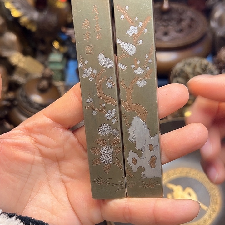 铜器摆件老王直播间