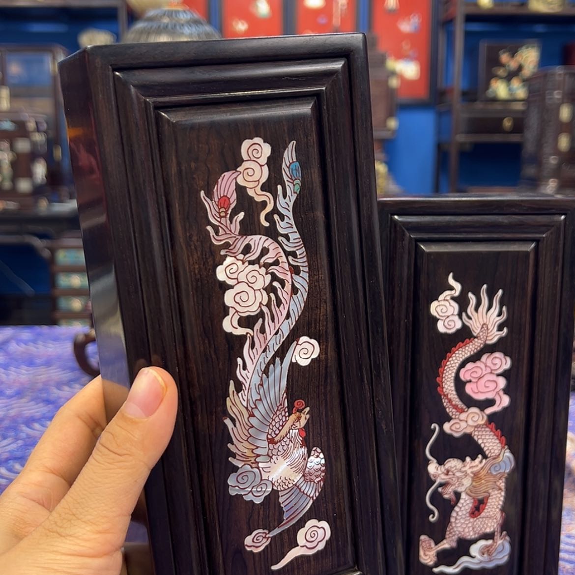 【闪购商品】黑酸枝木类成套家具机关盒