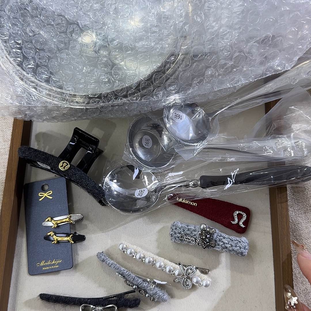 皮质铁合金夹子206