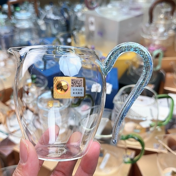 禾器蓝金怡然公道杯