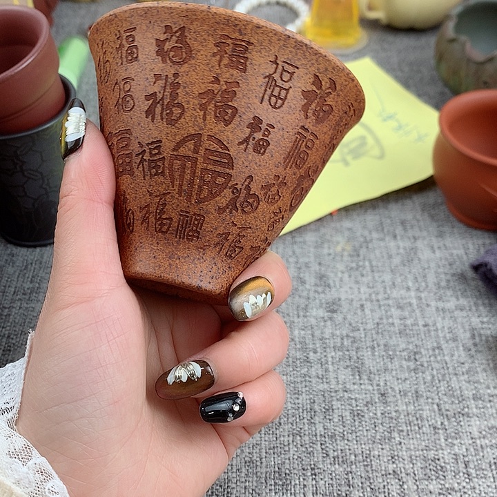 紫砂茶杯高端主人杯