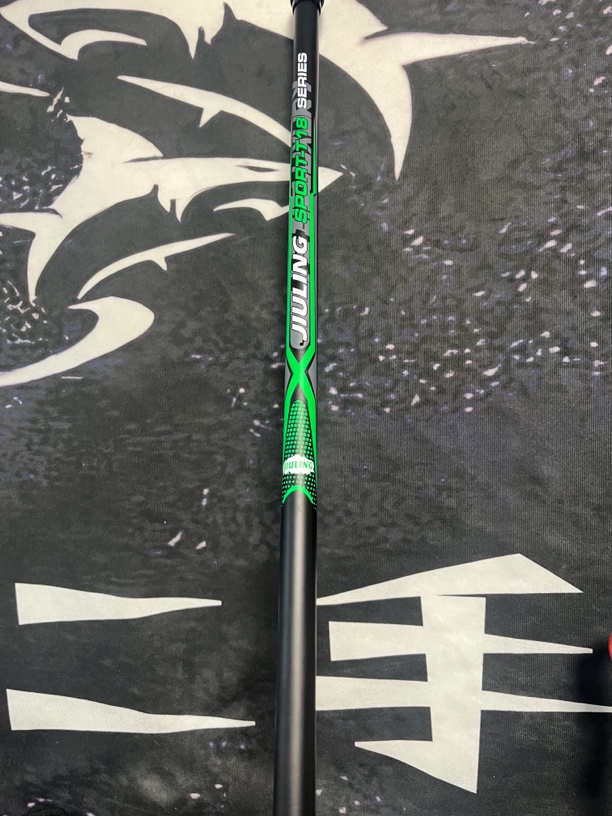 碳素抄网杆，2.1米尺寸海绵握把15斤以内平端