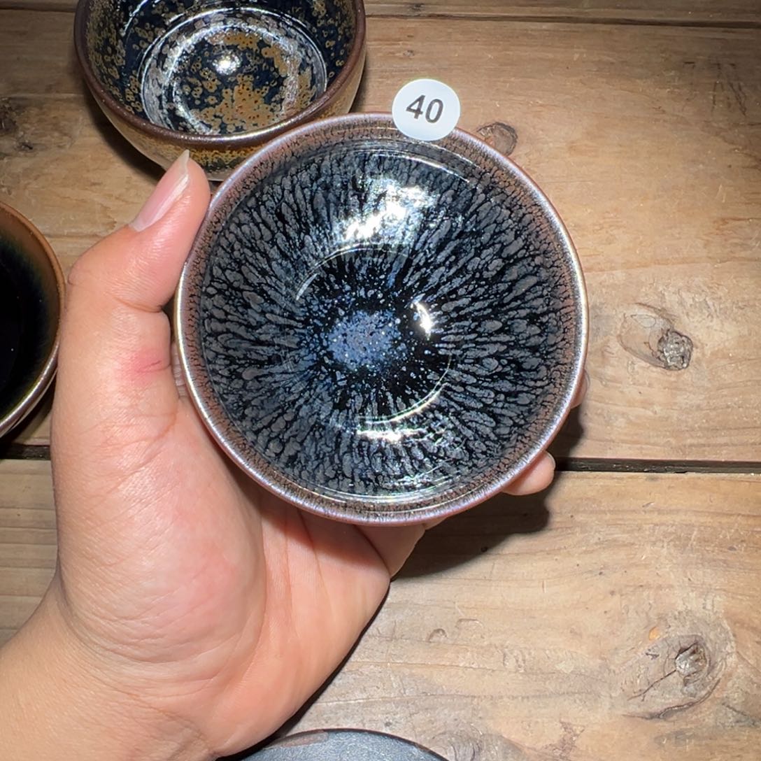 茶盏大**简老表精选柴烧40