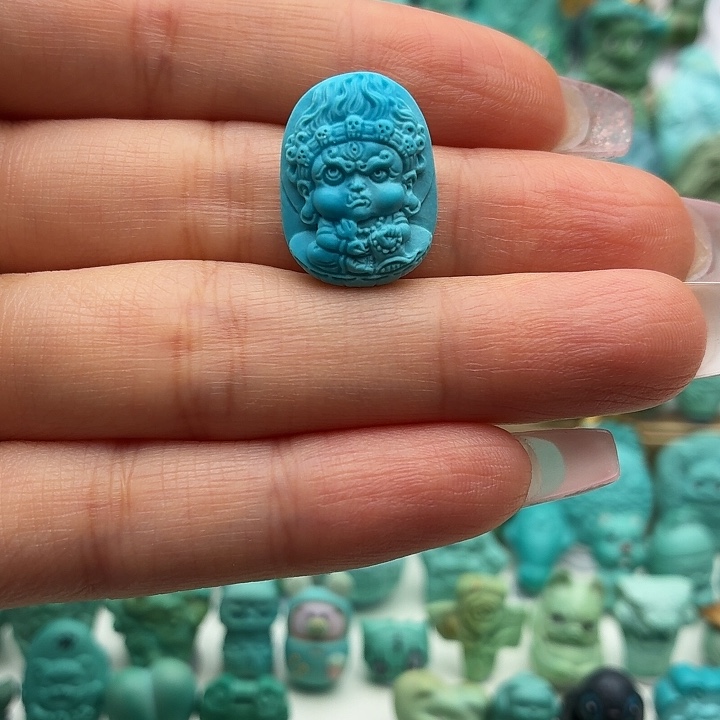绿松石未镶嵌饰品