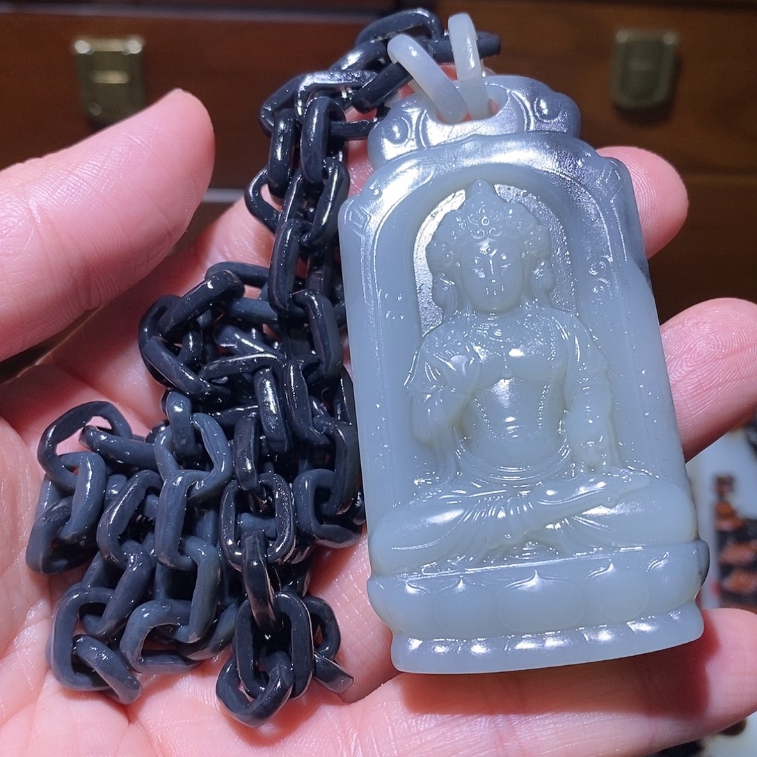 和田玉挂件未镶嵌