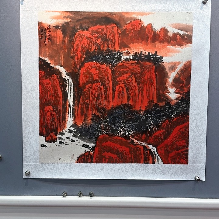 国画书法作品多次参加