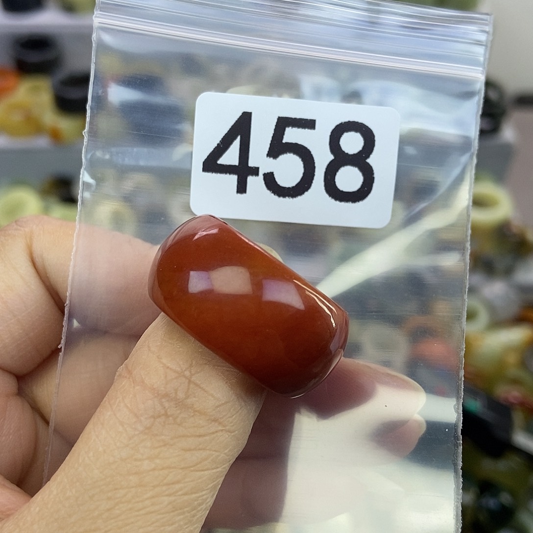 花***朵蛇纹石玉未镶嵌戒指