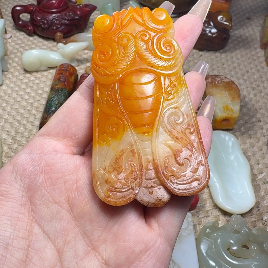 吊坠白玉菩提挂件