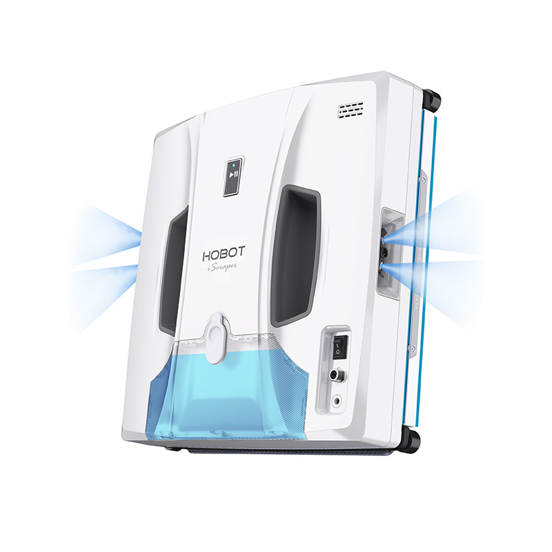 玻妞HOBOT-SP10擦窗机器人全自动擦窗高层超薄旋转擦玻璃机器人
