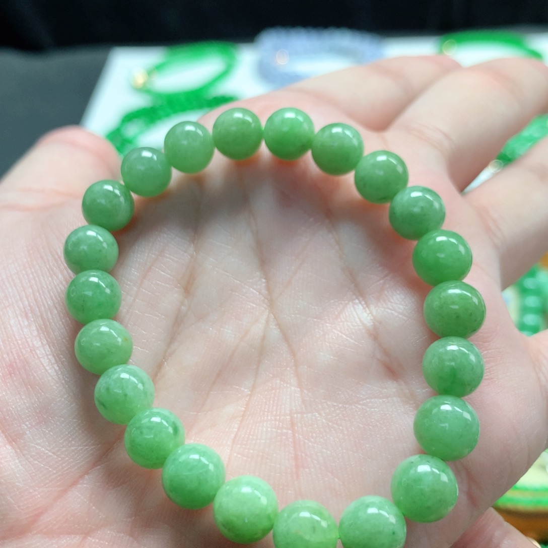 翡翠未镶嵌手链翡翠