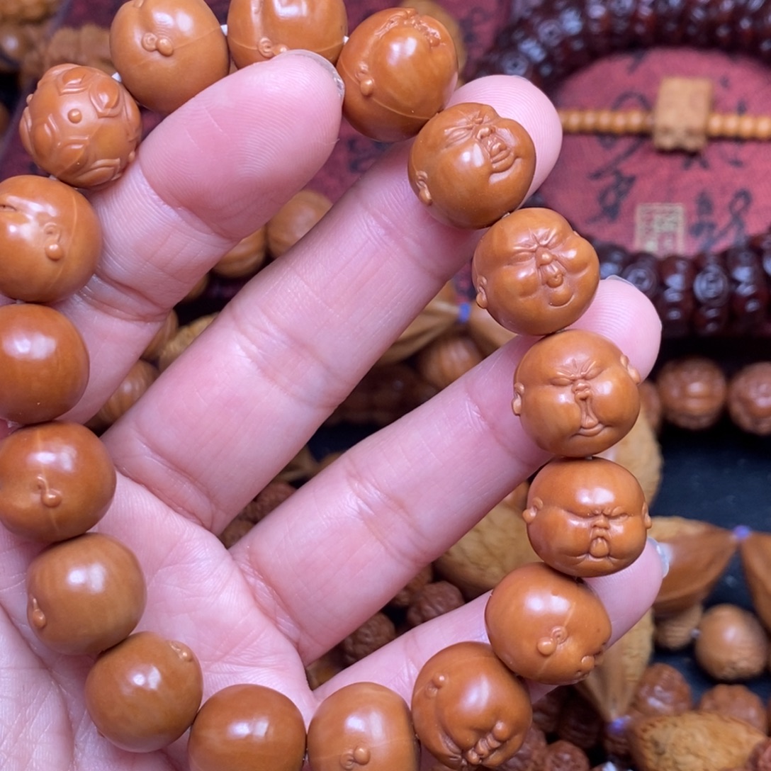 吊坠橄榄核橄榄核雕刻手串