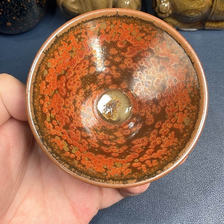 茶盏建盏手握泡茶主人杯