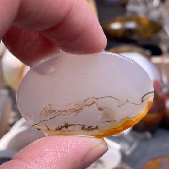 玛瑙/玉髓吊坠(不含链)未镶嵌