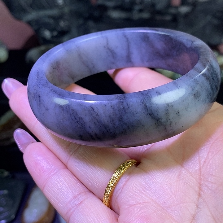 和田玉未镶嵌手镯61