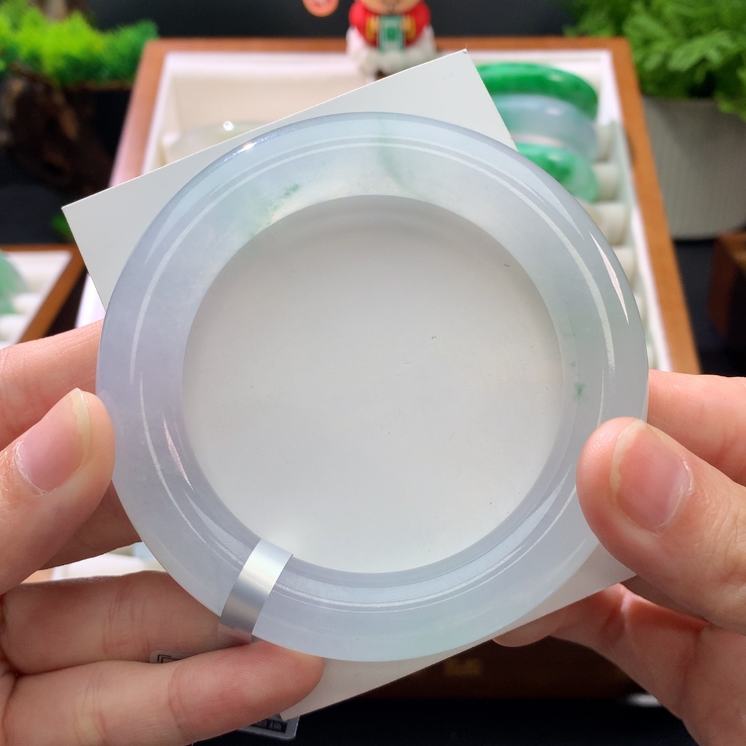 睡***0翡翠未镶嵌手镯分单 3