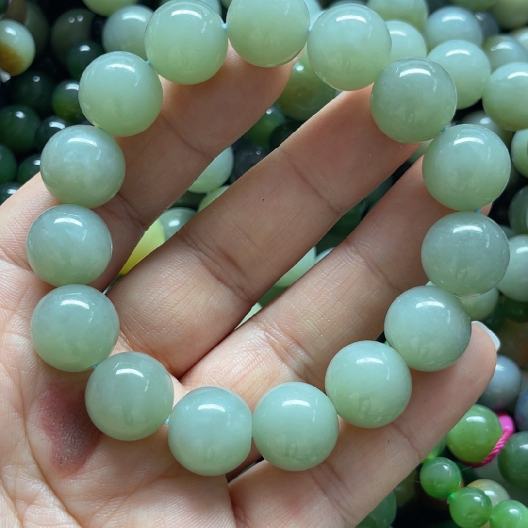 和田玉手链未镶嵌