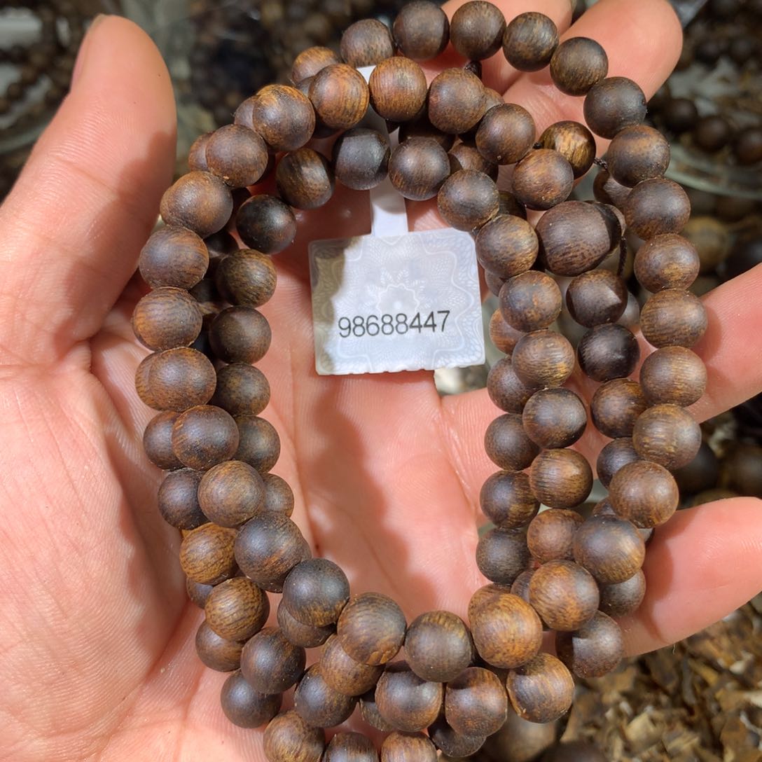 沉香手串老*?棋楠沉香