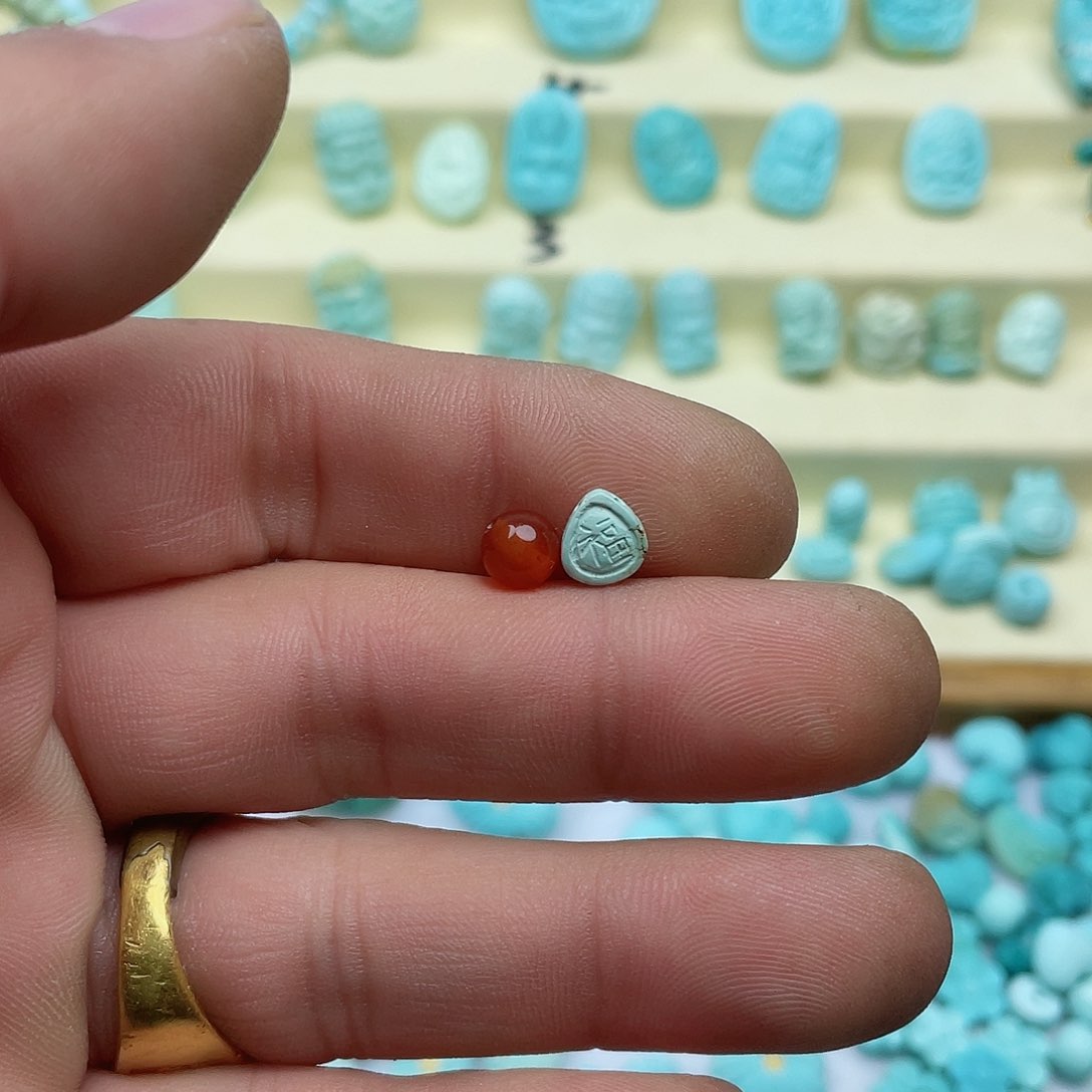 南红玛瑙颈饰未镶嵌164