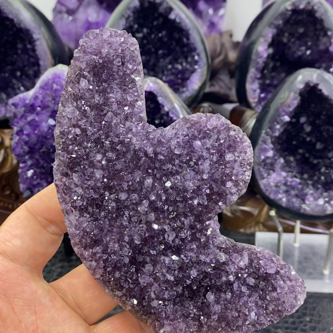 水晶大型摆件（非配饰）未镶嵌紫水晶177