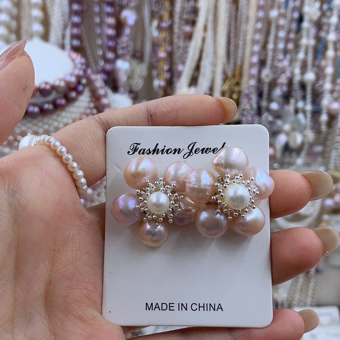 项链18K金镶嵌淡水珍珠