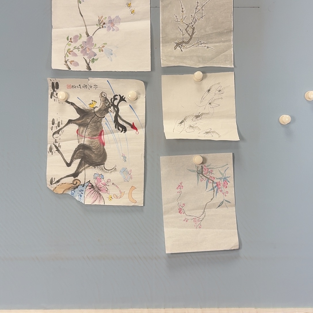 国画401 牡丹一如您的脸颊美丽的