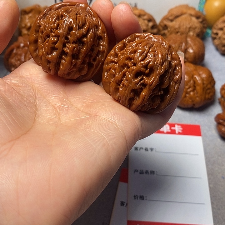 吊坠文玩核桃四座楼
